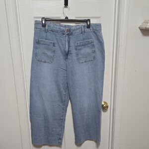 LC Lauren Conrad Light Blue Cropped Jeans